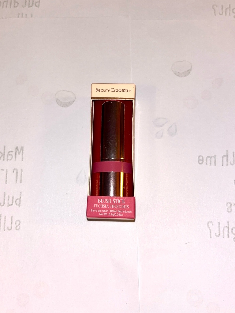 Beauty Creations Fuchsia Thoughts Cream Stick - Fuchsia Pink